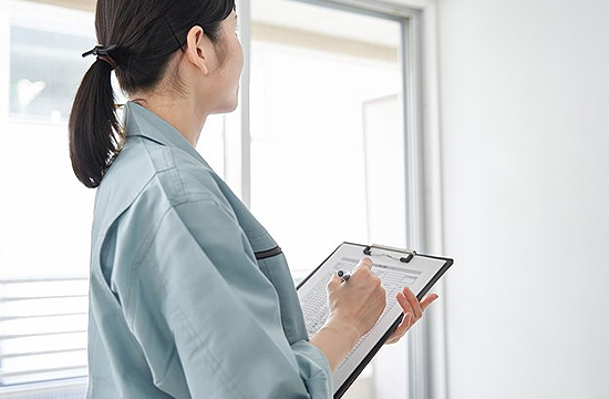 第三者機関による仕上がり検査