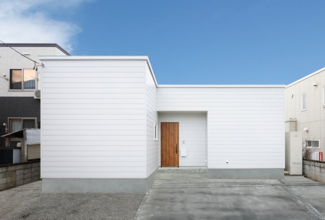 モダンと自然のコラボレーション