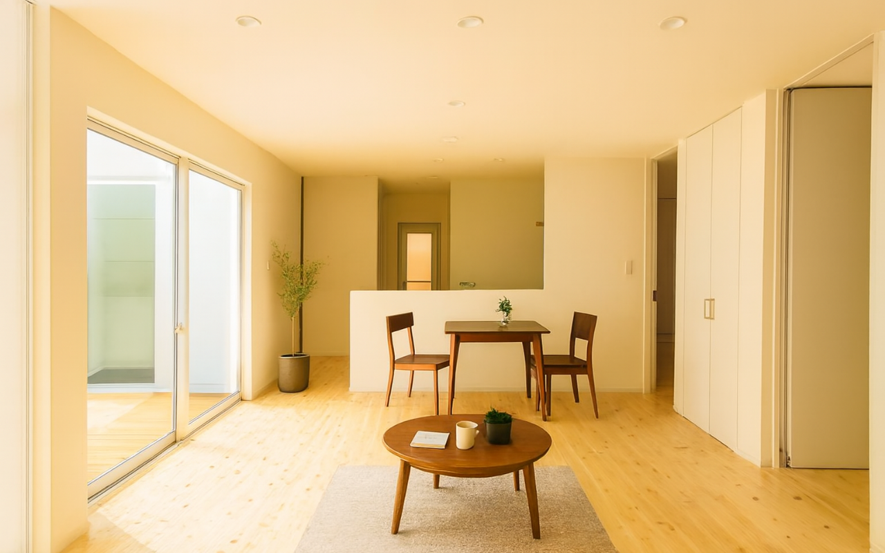 街並みに映える、シンプルで美しい住まい