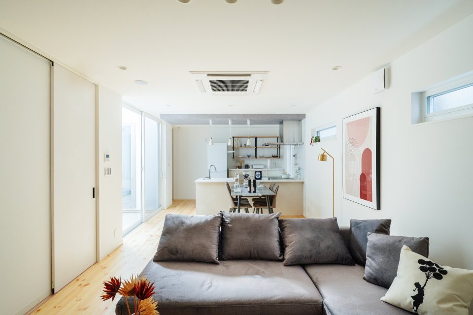 東石井モデルハウス 平屋