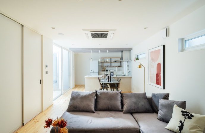 東石井モデルハウス 平屋