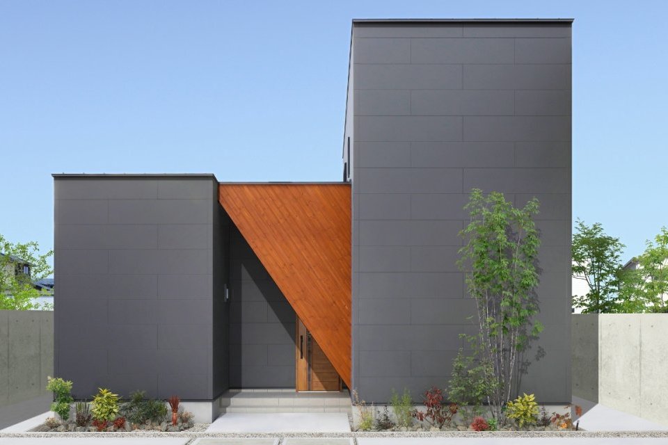 東石井モデルハウス　二階建て